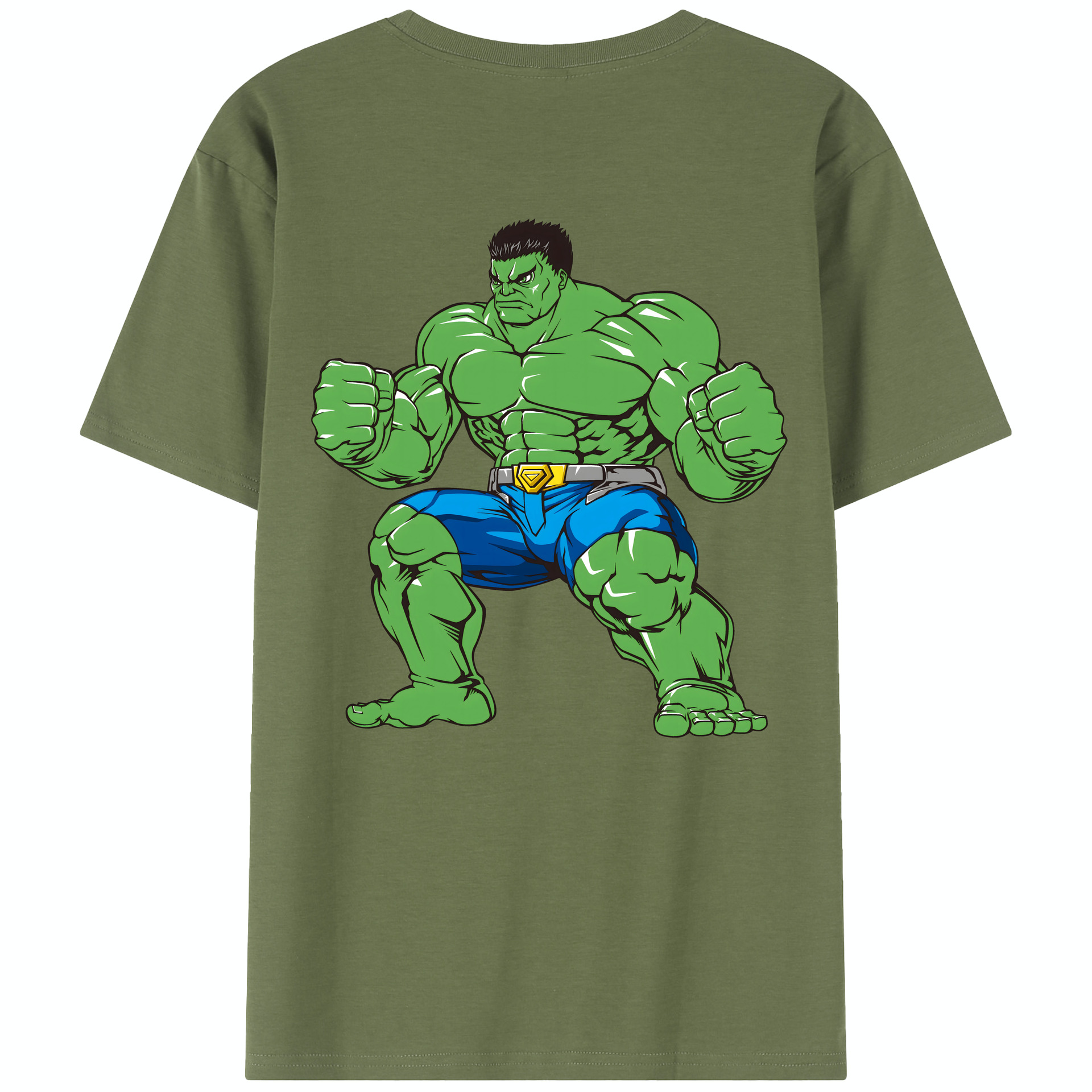 （画像用） アベンジャーズ The Avengers 綿100％半袖Tシャツ（背面プリント）